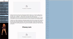 Desktop Screenshot of perfectchasey.com